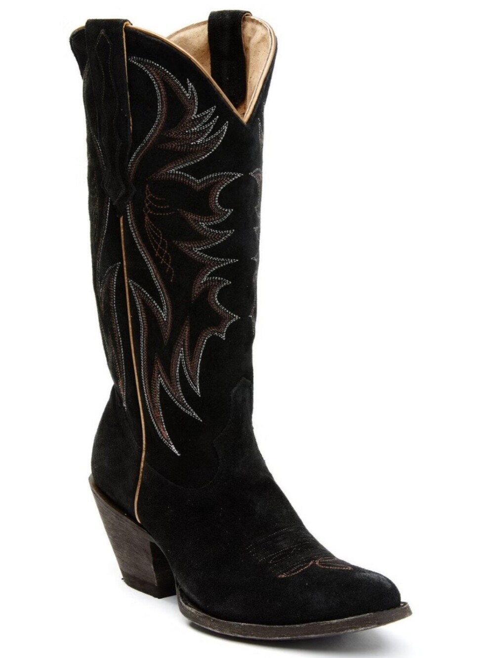 Idyllwind Charmed Life Western Boots Round Toe Size 7.5 In Black